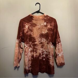 Free People tie dye long sleeve